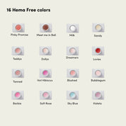 27 Color samples tips -  Pro and hema free line